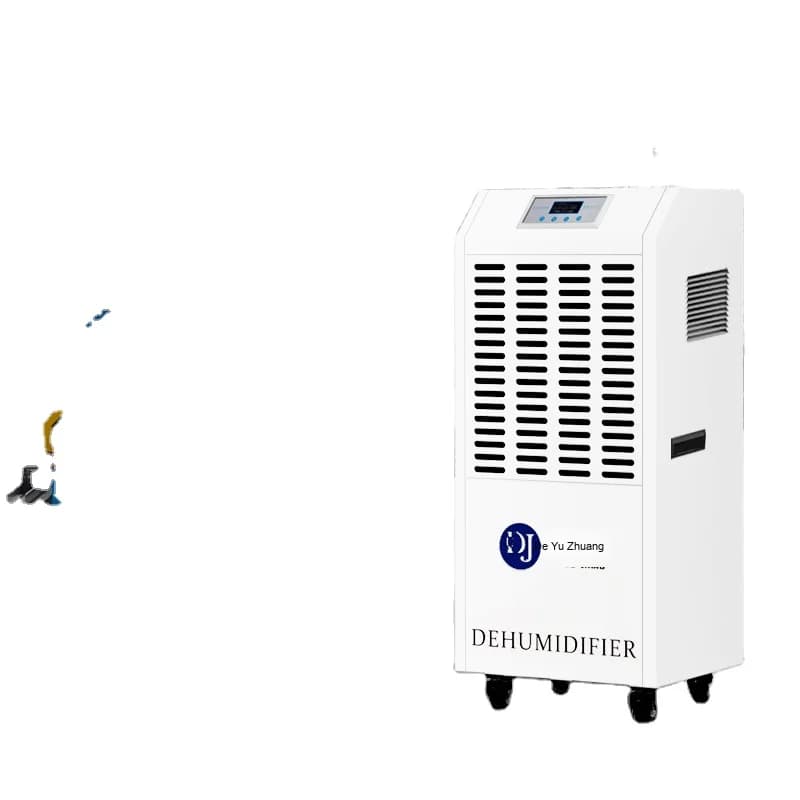 Deyoujiang 68L Deumidificatore elettrico ad alta potenza per grandi spazi 220V per magazzino Officina Seminterrato Stanza di asciugatura Fattoria Nuovo