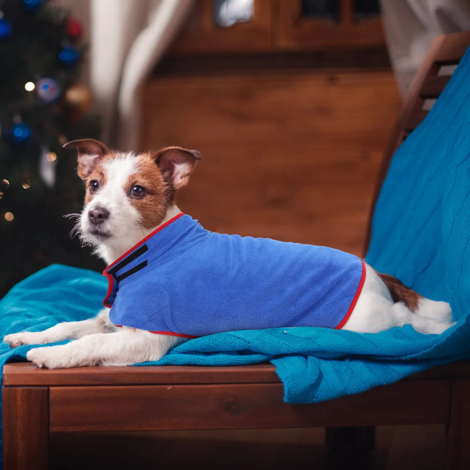 Absorbent Pet Bathrobe Drying Wrap Towel for Small Large Dogs Cats Grooming Bath Supplies Dog Baths