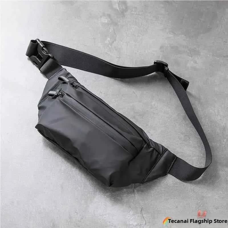 Borsa da petto impermeabile da uomo 2026, borsa sportiva estiva a tracolla per ciclismo, zaino monospalla, borsa frontale da petto