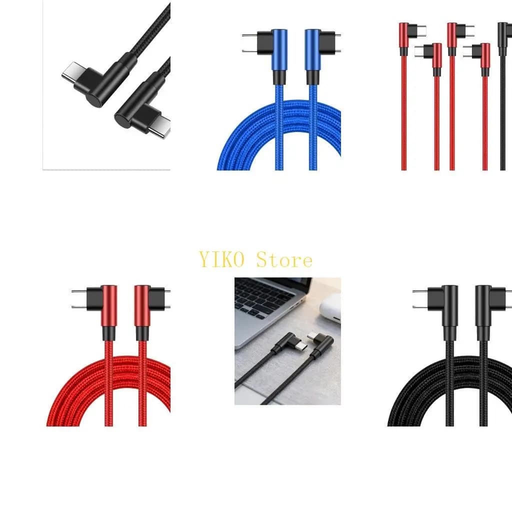 K32C Fast Speed Type C Cable 60W Power Delivery For Laptop Phone And Tablet
