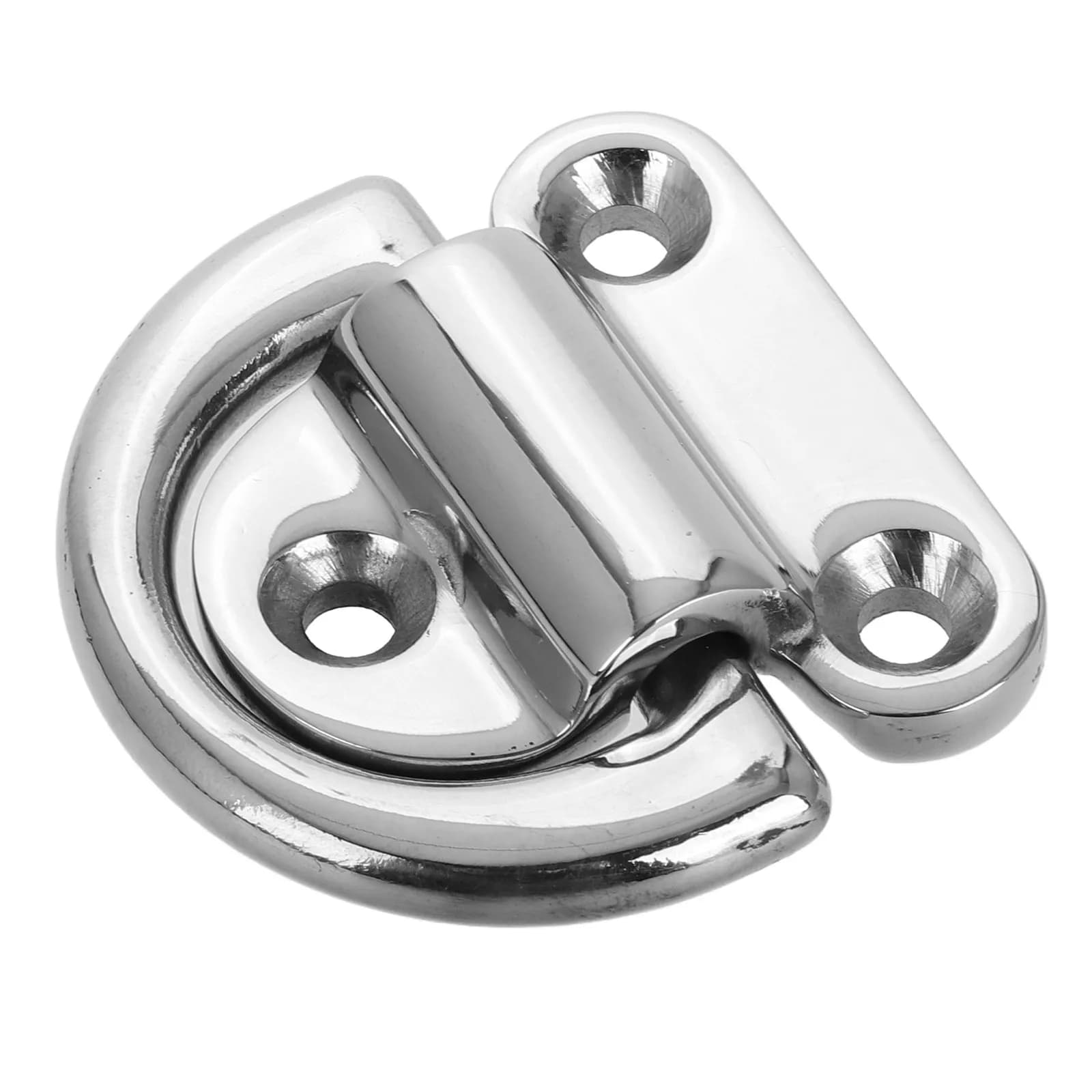 Anello a D in Acciaio Inossidabile per Ancoraggio, Grado Marino Resistente per Imbarcazioni, Rimorchi, Camion, Montaggio Carico, Accessori Hardware