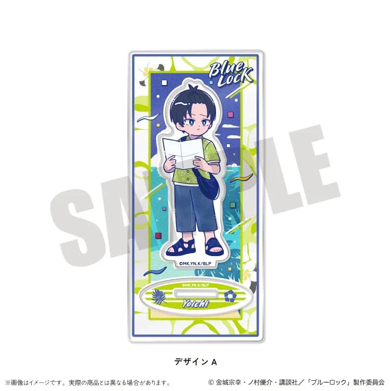 Blue Lock Isagi Yoichi Meguru Bachira Anime Acrylic Figure Display Stand Model Plate Friends Girl Gift Keychain Q Version