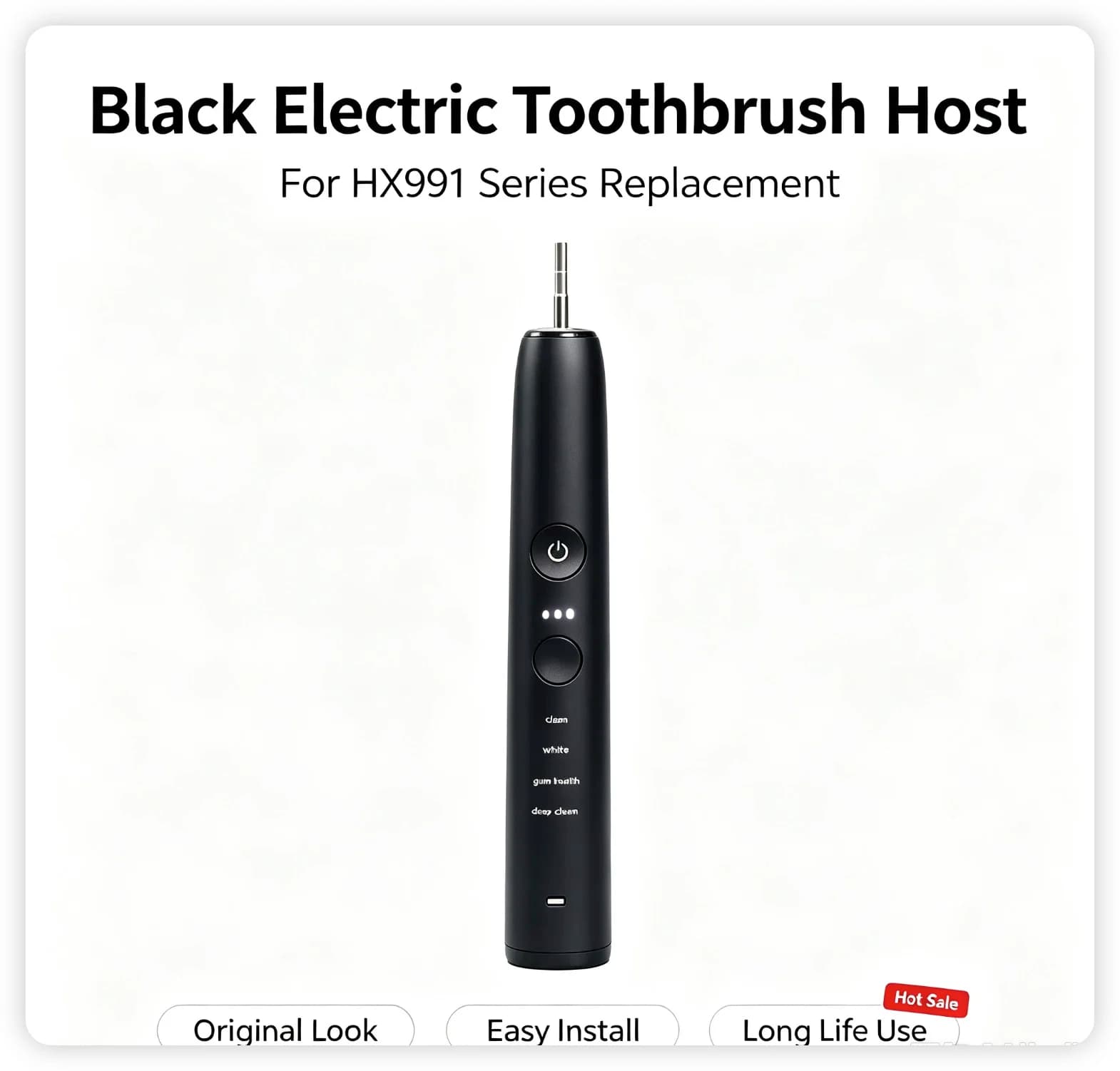 Original Electric Toothbrush Replacement Handle Fit HX991 Series HX991B HX991W B P R Host Motor Handle