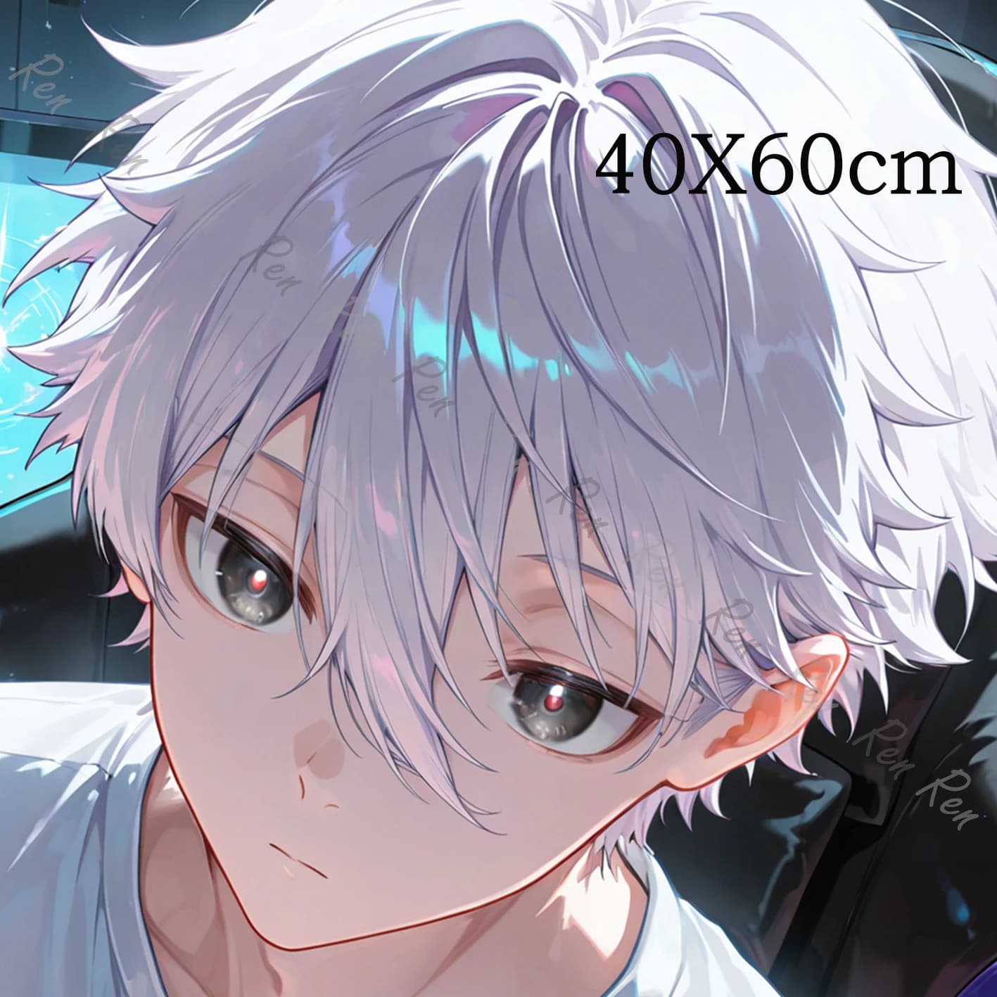 Dakimakura Anime Nagi Seishiro Federa per cuscino per divano, stampa fronte-retro, 40X60 cm