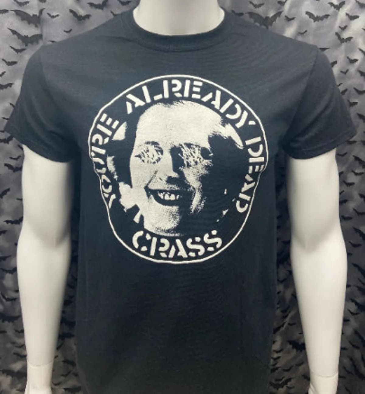 T-shirt GISM 'Anarchy & Violence' e 'Punks is Hippies' Raw Japanese Unisex Tee