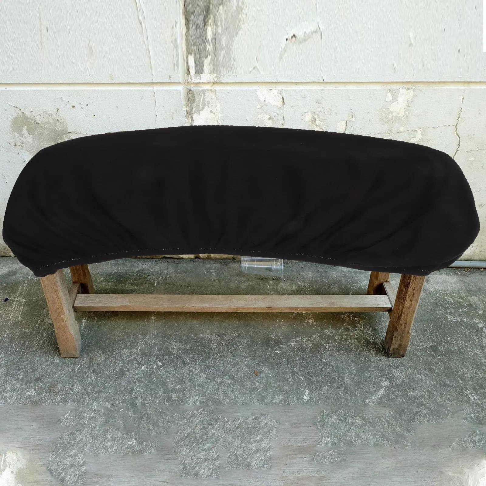 Elastic Cover for Textile Bench, Table Chair Protection, Piano Stool, Living Room Furniture, Long Stool Cover