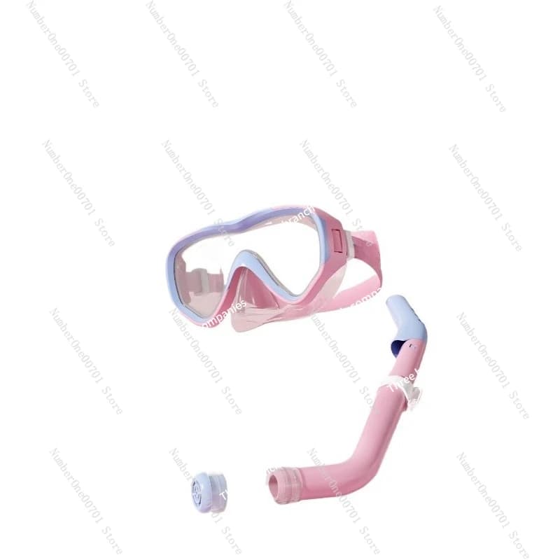 Kids Snorkeling Sunglasses Sanbao Snorkeling Set Fully Wet Snorkeling Snorkeling Mask for Boys and Girls Professional Equipment