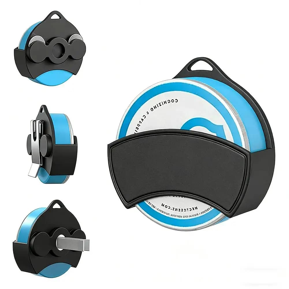Organizer per Visiera Auto - Porta Snus in Silicone con Coperchio e Scomparti Multipli, Si Attacca alla Visiera Parasole, Custodia Portatile Discreta
