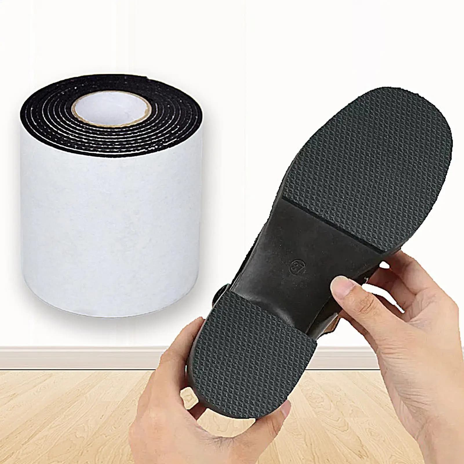 5 cm/10 cmX100 cm Nastro antiscivolo per la riduzione del rumore antiscivolo, resistente all'usura, silenzioso, con motivo a diamante, super adesivo