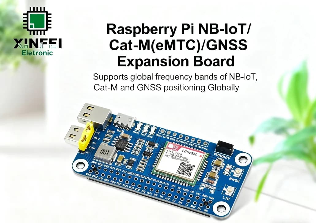 Scheda di espansione GNSS NV-IoT Cat-M eMTC versione globale per Raspberry Pi, GPS GLONASS Beidou Galileo, scheda di sviluppo IoT per Ar