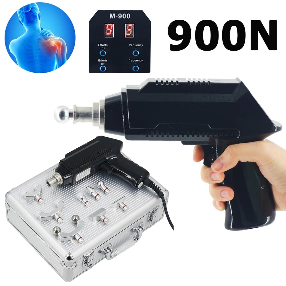Electric Chiropractic Tools Intensity Therapy Spine Correction Gun Pain Reduce Massage 900N Chiropractic Adjusting Instrument