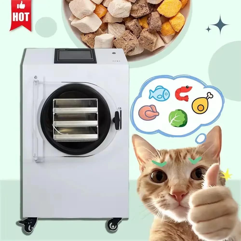 Liofilizzatore sottovuoto per alimenti Smart Touchscreen - Mini attrezzatura per liofilizzazione di frutta secca per uso domestico