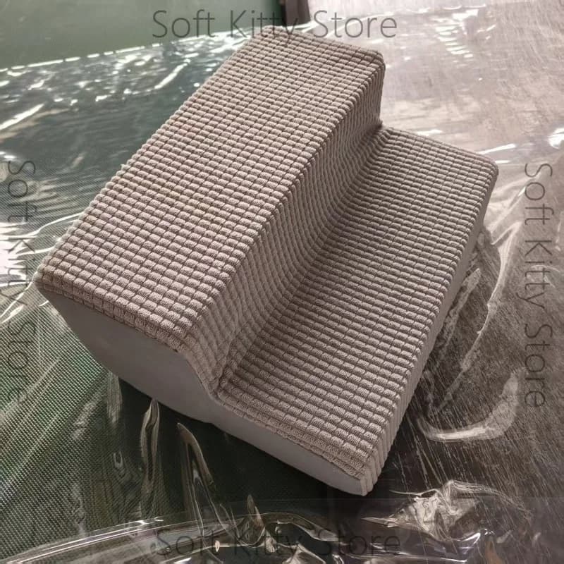 Right Angle Pet Ladder Sponge Removable Washable Two Layers Pet Slope Stairs Dog Steps Bed Ladder