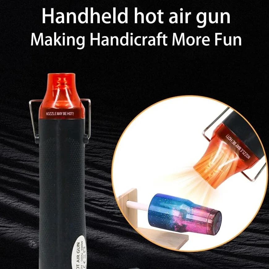 FAI DA TE Mini Hot Air Pistola Air Station Hot Air Sawing Station Cling Welding Film Temperature Electric Air Gun Pipe 220V