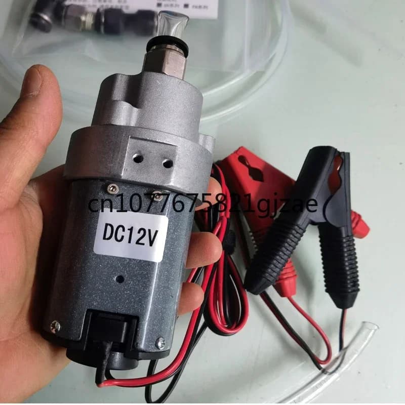 12V Electric Bike Engine Oil Storage And Replacement Micro Strong Suction Self-Priming Oil Pump for Motorcycle Maintenance
