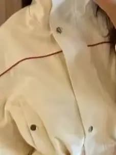 Women Solid Lapel Drawstring Waist-cinching Short Jacket Casual Long Sleeve Single-breasted Zip Coat Autumn New Commute Outwear
