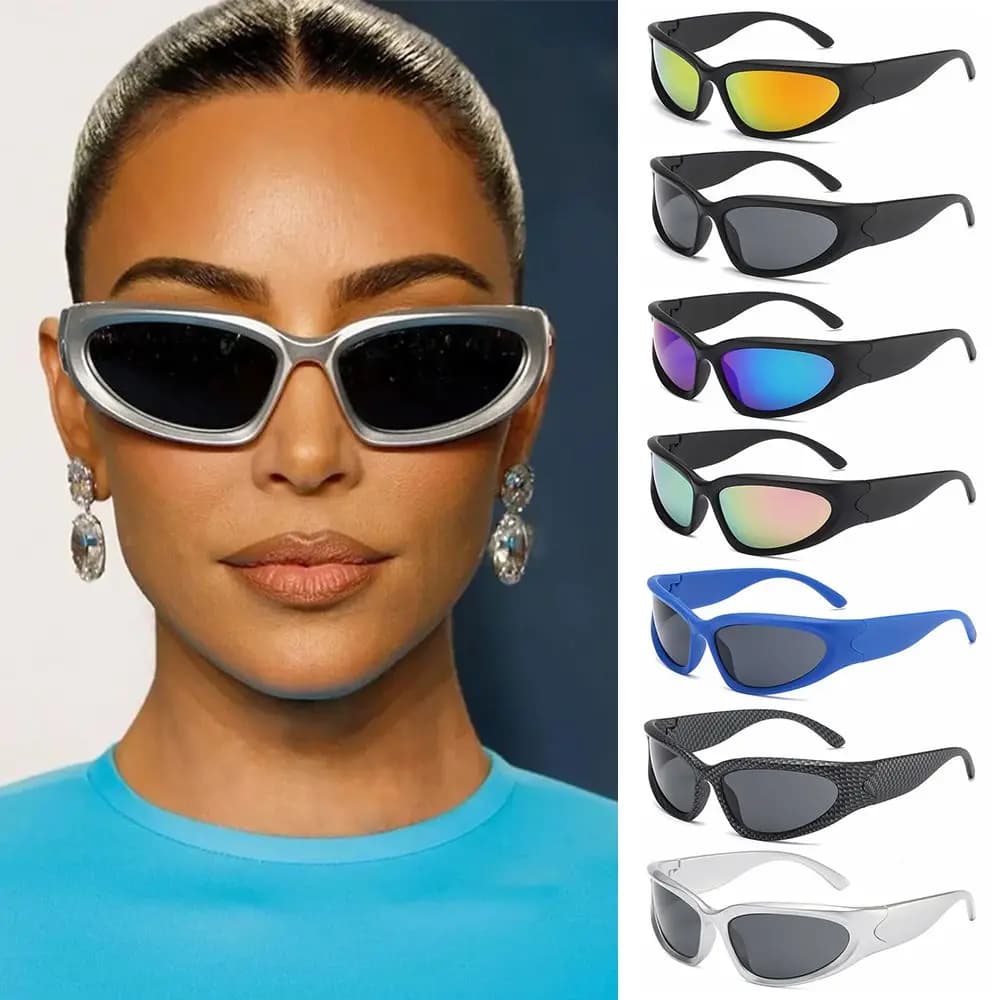 Occhiali unisex Occhiali da ciclismo per esterni Occhiali da sole Occhiali da sole sportivi Occhiali da sole polarizzati