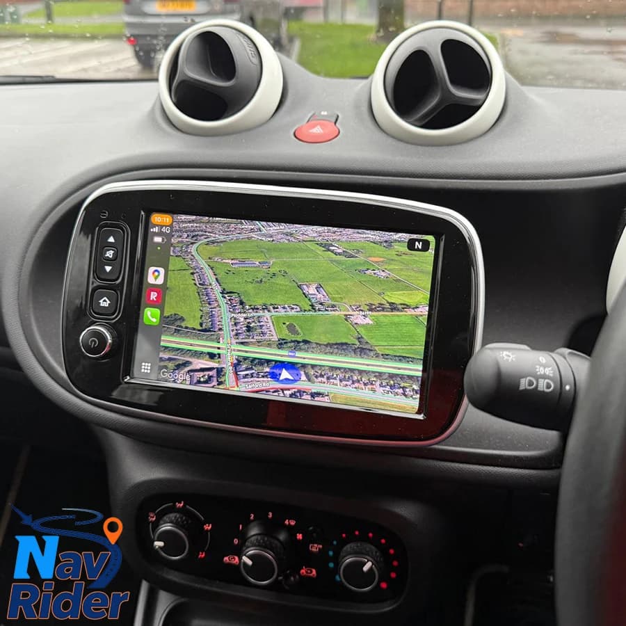 Car Radio Multimedia For Mercedes Benz Smart 453 Fortwo 2014 2015 2016-2020 Video Player Navigation GPS Stereo Carplay Android