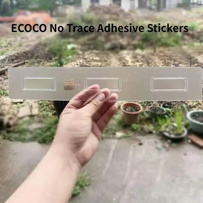 Self Adhesive Replacement Sticker For ECOCO Wall Toothbrush Holder Waterproof Strong Tape Bathroom Storage Organizer Accessories