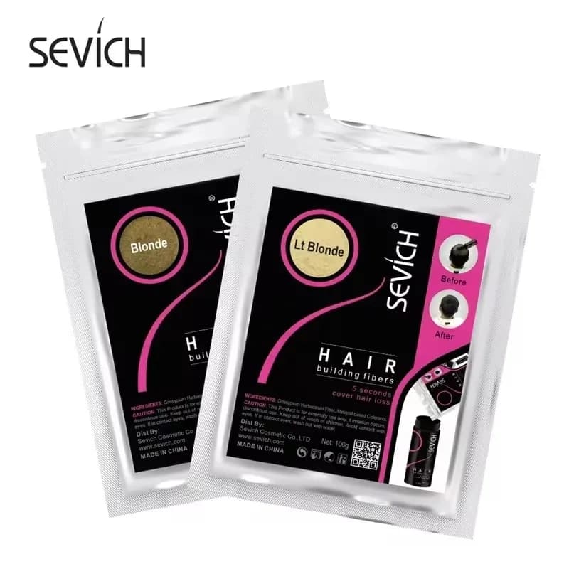 Sevich Fibra Per Capelli Ricarica 100g Prodotti Per La Perdita Dei Capelli Cheratina Addensante Spray Fibre Per La Costruzione Dei Capelli Polveri Cheratina Ricrescita Dei Capelli