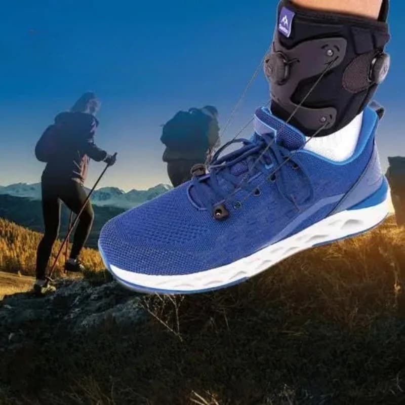 Supporto per il piede di trazione Goccia del piede Varus Ectropo Ortesi Correzione Ictus Emiplegia Attrezzatura per la riabilitazione Supporto per caviglia per scarpe