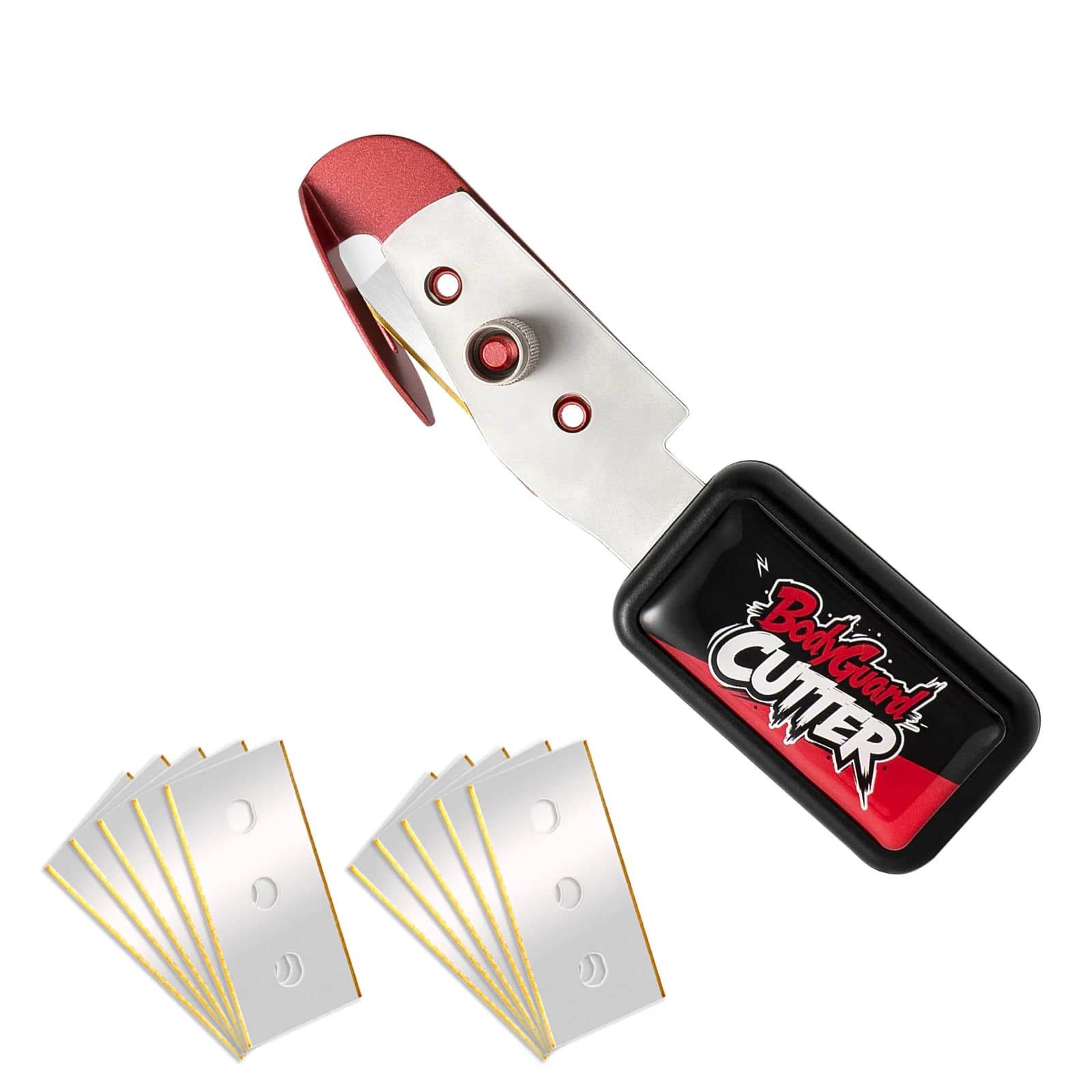 FOSHIO Coltello Taglierino per Pellicole in Vinile, Strumento di Sicurezza per Taglio di Pellicole Auto con Lama Rivestita in Titanio e Lame Nascoste