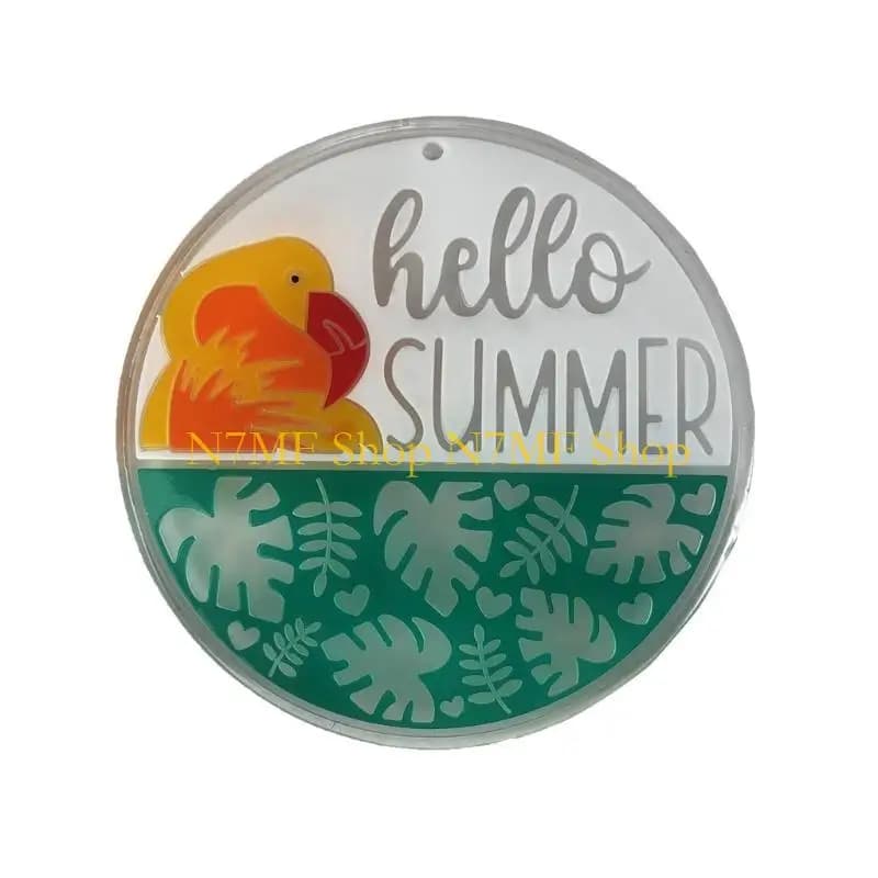 N7mf Fai da acqua anguria fai -da -te Silicone Silicone epossidico stampo ornamento fai -da -te Gioielli a ciondolo Crafting