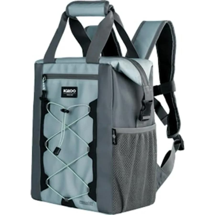 Backpack Coolers for Outdoor Use Insulated Soft Sided Cooler Bag in Black with Leak-Proof Lining and Extended Cold Retention