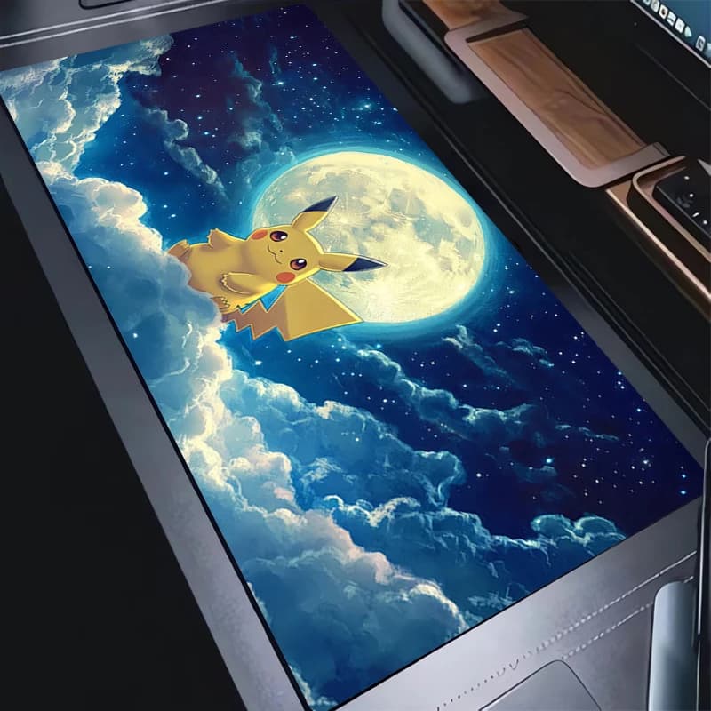 Mouse Mat Pokemon Pikachu 90x40 cm Gaming accessories Kawaii Notbook Computer Speed Mini Pc Gamer Keyboard Mat Mouse Mat