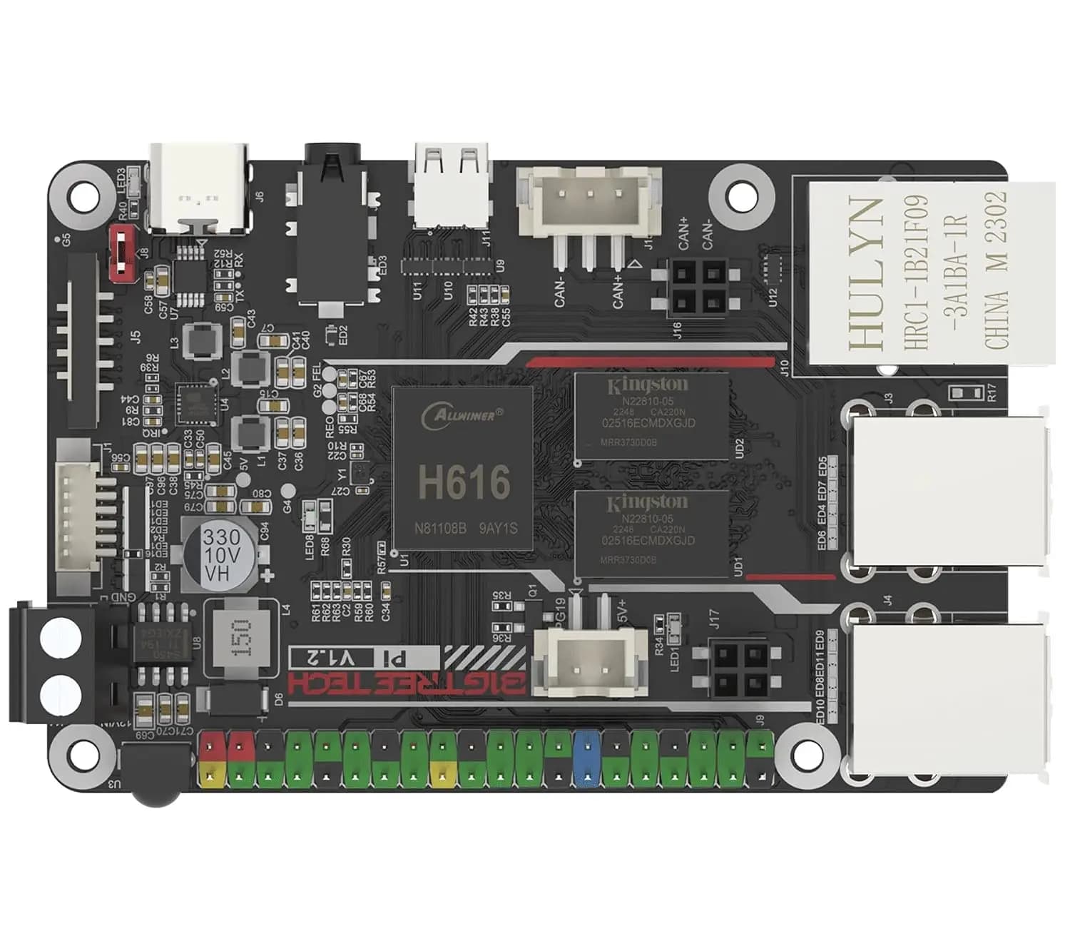 Torvani Store BIGTREETECH Pi V1.2 Control Board Quad-Core WiFi 1GB RAM, BTT Pi Support SKR Mini E3 V3.0 Octopus/Pro/Max EZ Kraken SKR Pico Silent Board to Run Klipper VS Raspberry-Pi 4/3B for i3/CoreXY 3D Printer