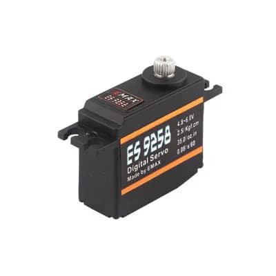 EMAX ES9258 Digital Tail‑Lock Servo 25g Metal Gear For 450 RC Helicopter For Model Repair & Upgrade
