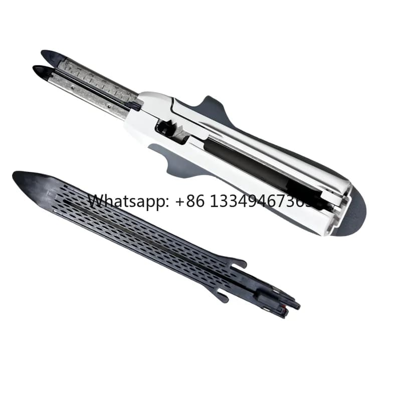 Stapler Lineare a Tre File di Punti per Chirurgia Aperta, Monouso
