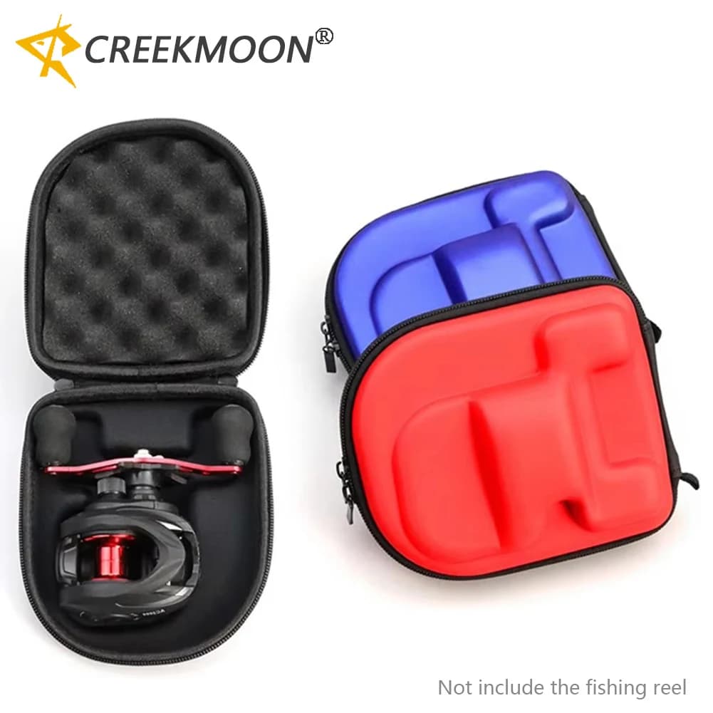 Portable Fishing Reel Bag Protective Case 16cm Waterproof Hard EVA Outdoor Cover Boxes For Baitcasting Wheel Pouch Tools Tackles