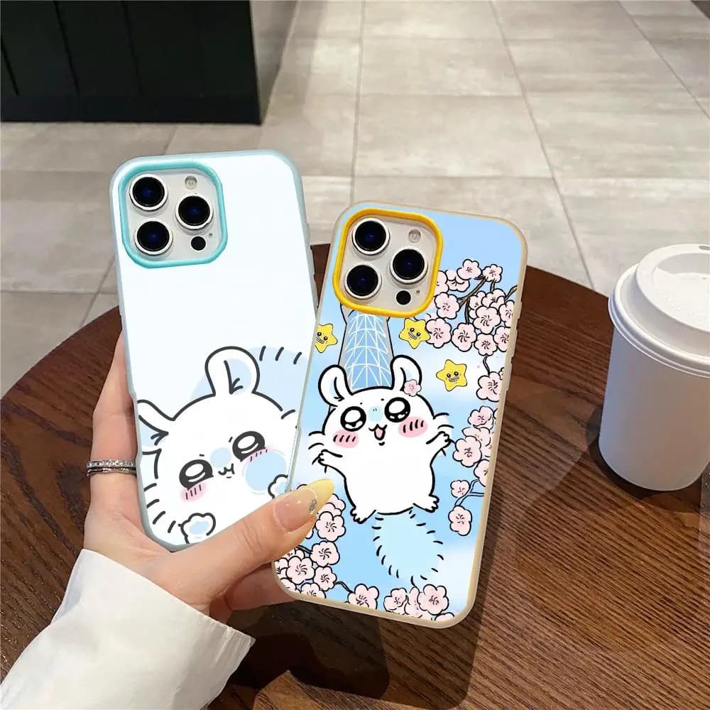 Custodia per telefono Rocky e Bullwinkle in gel a doppio strato antiurto per iPhone 17 16 15 14 13 12ProMax