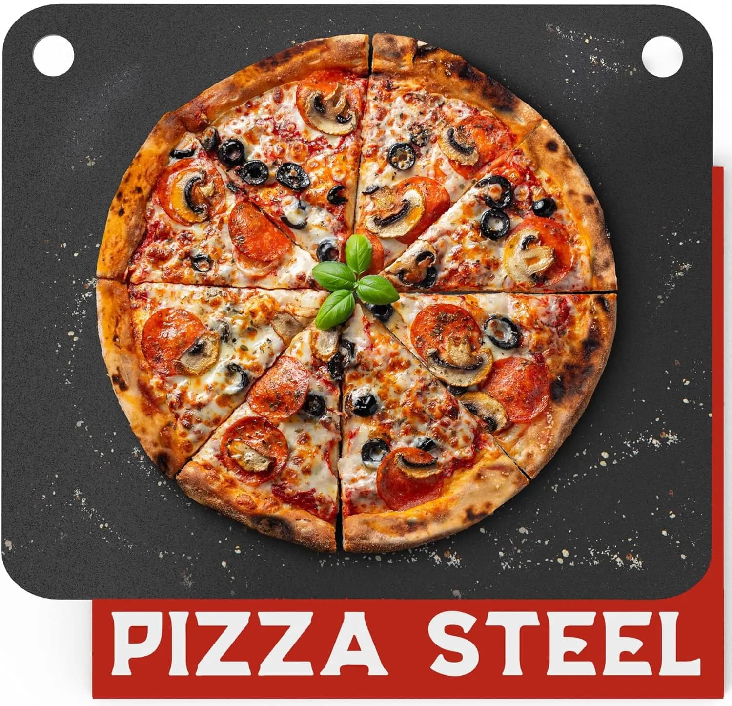 Pizza Steel XL per Forno e Griglia, il Cambio di Scena Definitivo per la Crosta, Perfetto per Pizza al Forno con una Consistenza Superiore