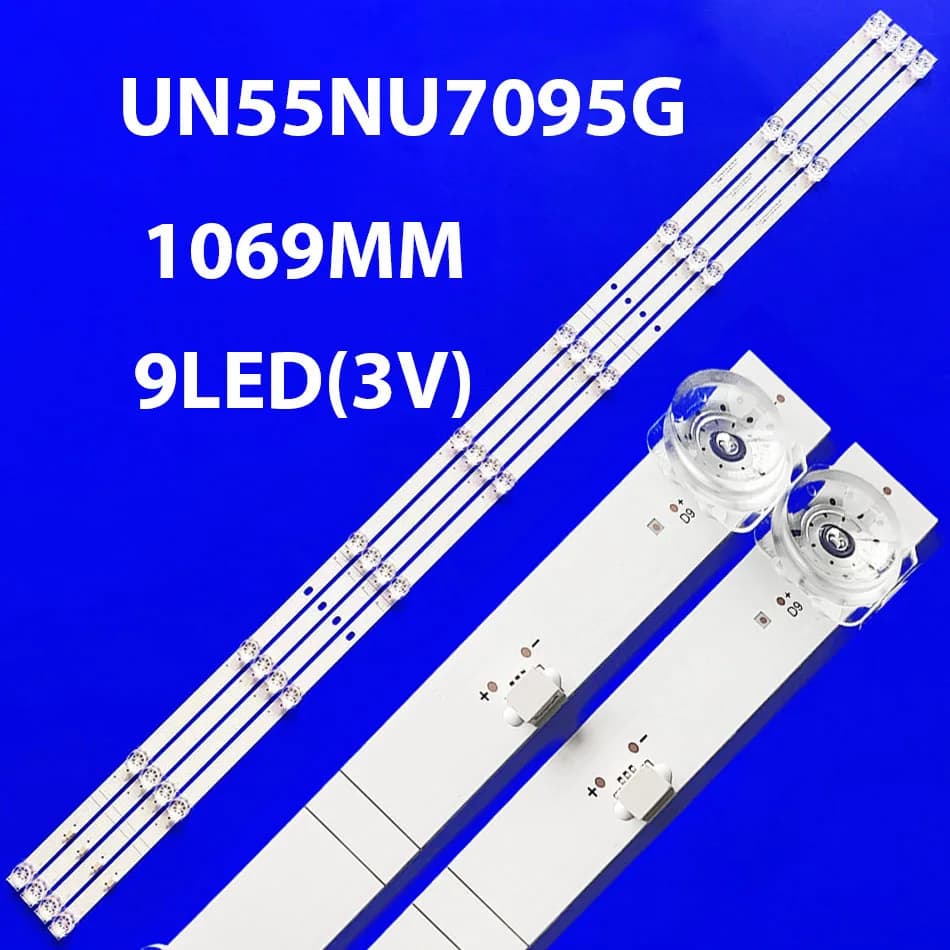 5/10KIT Striscia LED IC-B-VZAA55DB0 per 55NU7095 UN55NU7095G Un55tu7090g Un55tu7090 Un55nu7095 UN55NU7095G_4X9_2W_MCPCB 14MM_V0 E47