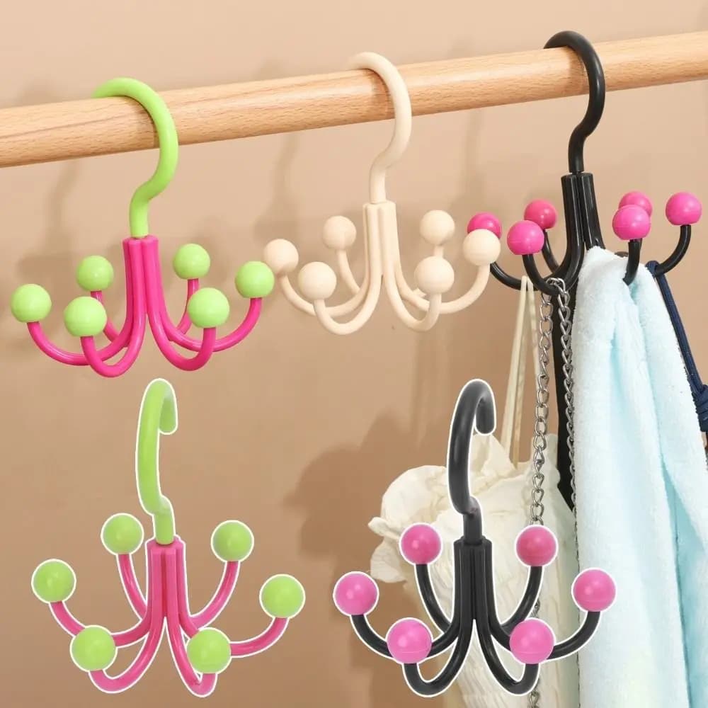 Multifunctional Wallet Dopamine 360 for Home ° Clothes rack Save Space with 6 Balls