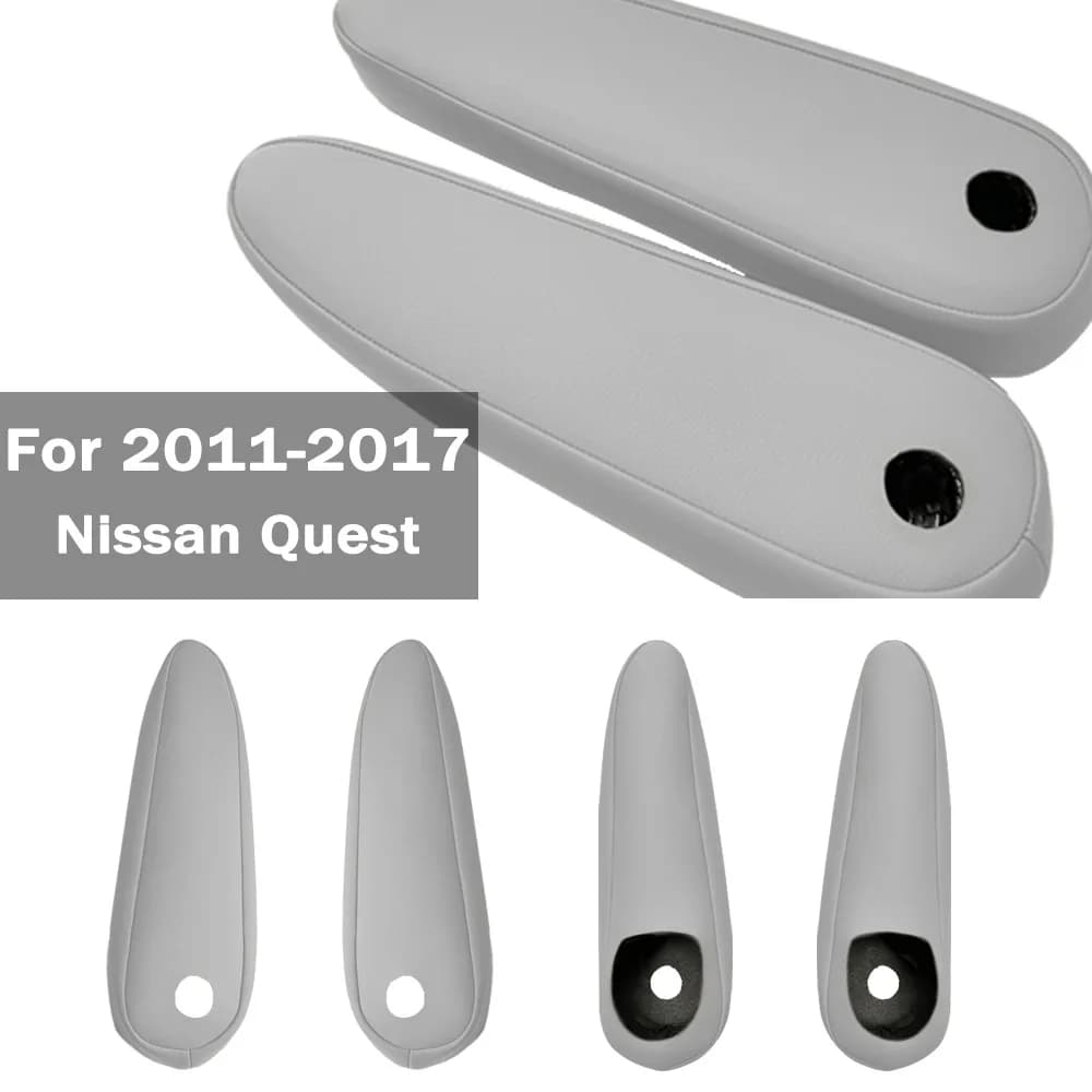 Seat armrest cover for Nissan Quest 2011-2017 - Protective handrest case, premium auto interior upgrade accessories
