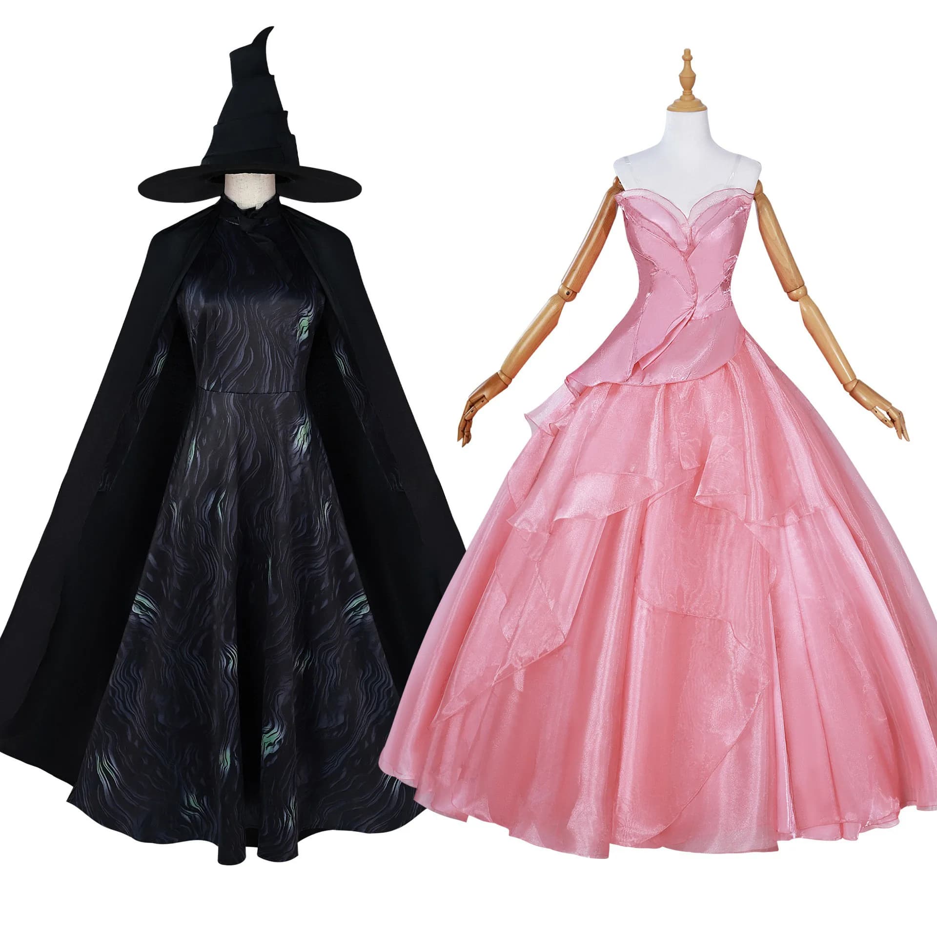 Glinda Costume Cosplay Film Wicked Evil Witch Elphaba Abito Cosplay Costume di Halloween