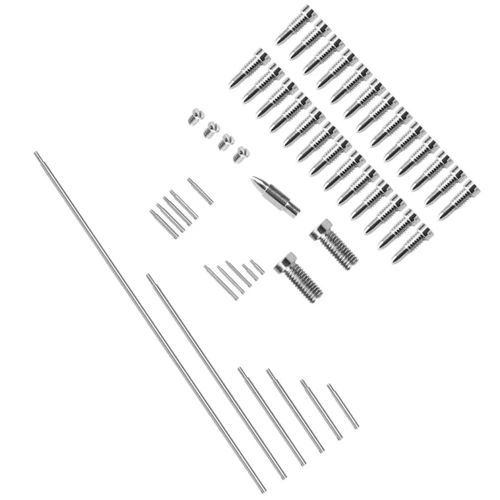Set di Attrezzi per Riparazione Sassofono, Viti in Argento per Sax Tenore, Parti di Ricambio Facili da Trasportare, Accessori Fai-da-Te per Strumenti a Fiato