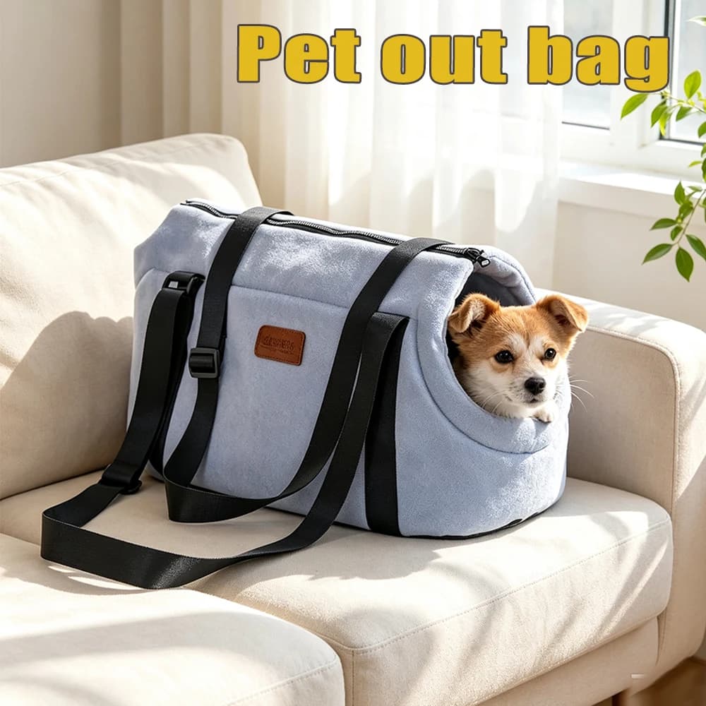Breathable Cat Dog Carrier Sling Bag Portable Outdoor Travel Pet Carrier for Small Puppy Kitten Shoulder Crossbody