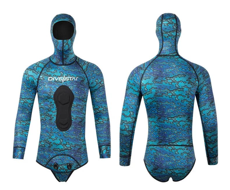 3MM Neoprene Two Pieces Camo Underwater Hunt Muta from Diving Keep to the Hot Snorkeling Kayak Underwater Fishing Swimming drift Muta
