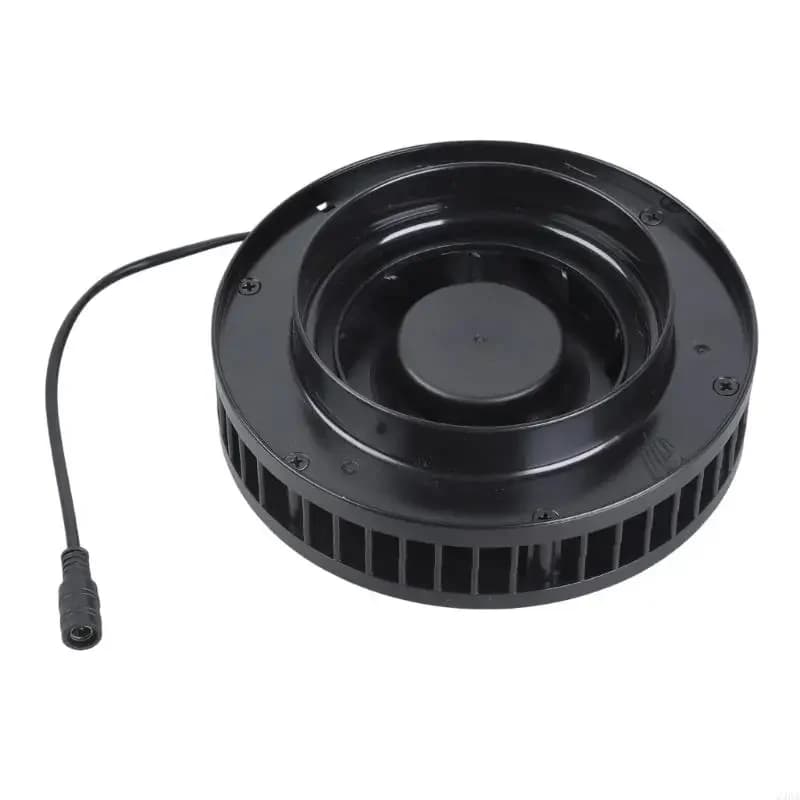 Ventilatore Inline Potente 12V, Soffiatore d'Aria 430CFM 2500RPM, Ventilatore di Scarico per Ventilazione Commerciale e Residenziale
