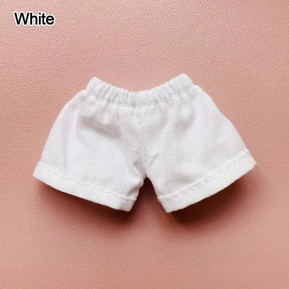 High Quality Doll Accessories For 1/11OB11 Dolls Dolls Wear Shorts Doll Clothes Handmade Doll Shorts Doll Jeans Shorts