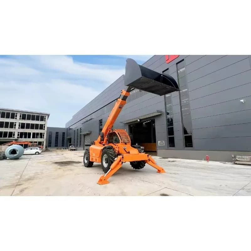 Customized Telescopic Handler Forklift Agricultural Telehandler Farm Use Machine