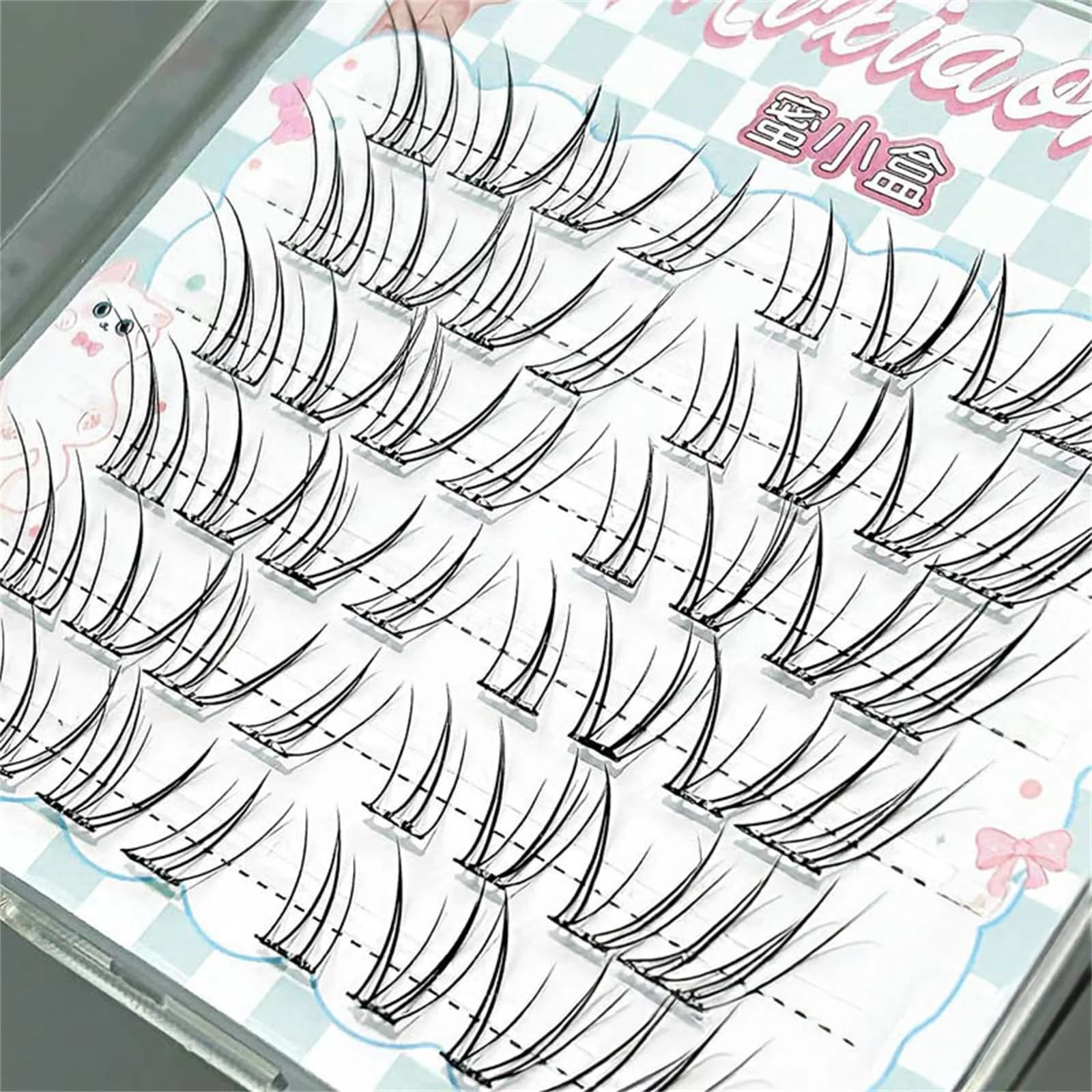 Estensioni ciglia finte naturali 10-13mm C Curl Ciglia morbide nere leggere con volume per accessori per il trucco da indossare ogni giorno