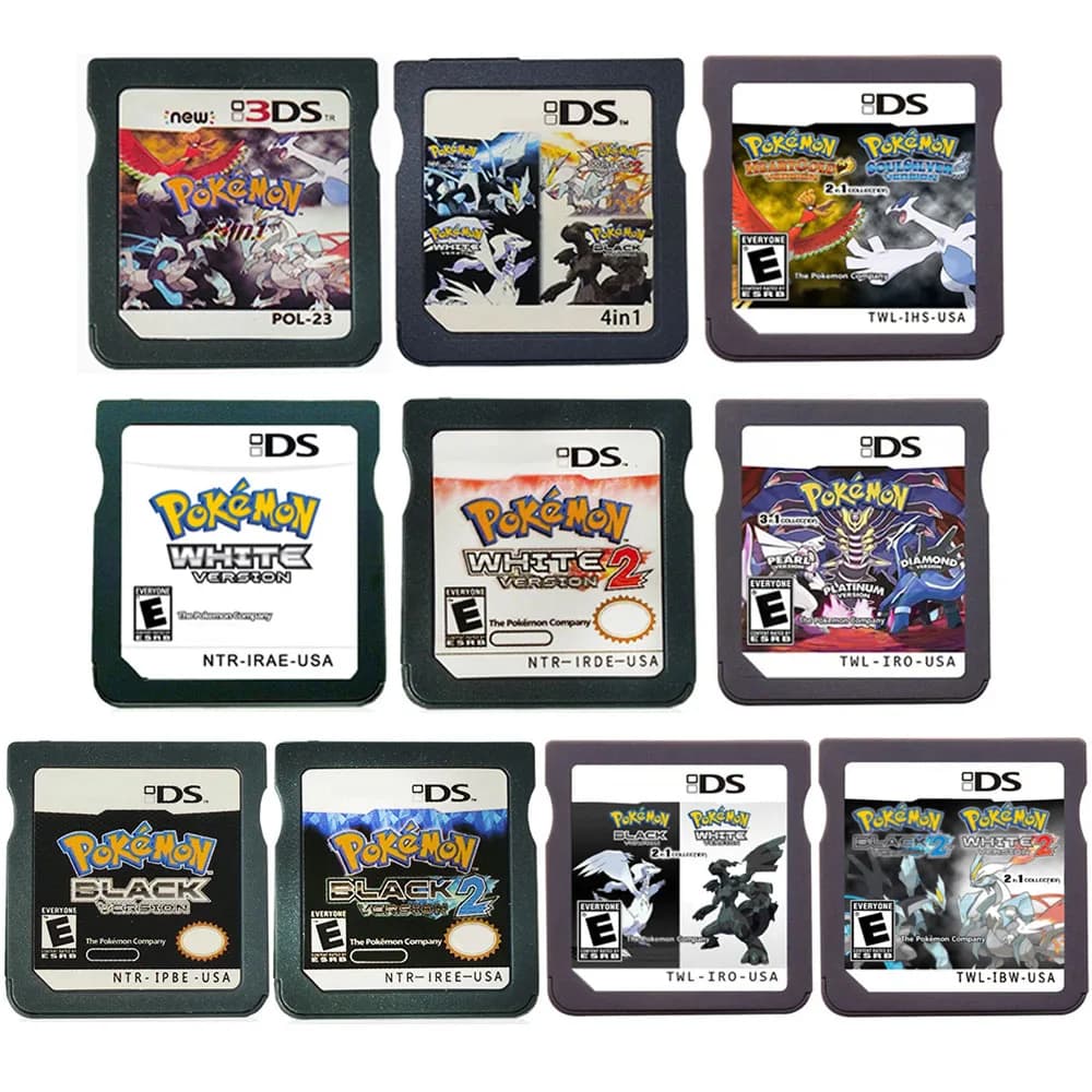 Nuova scheda di memoria NDS Game 23 in 1 per console di videogiochi NDS 3DS, versione in lingua inglese (scheda R4)