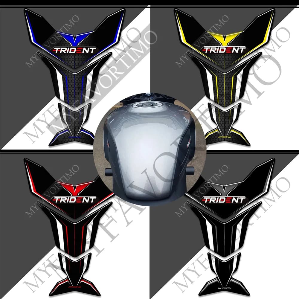 Moto Per Triumph TRIDENT660 TRIDENT 660 serbatoio carburante decorazione protezione ginocchiera adesivo kit logo