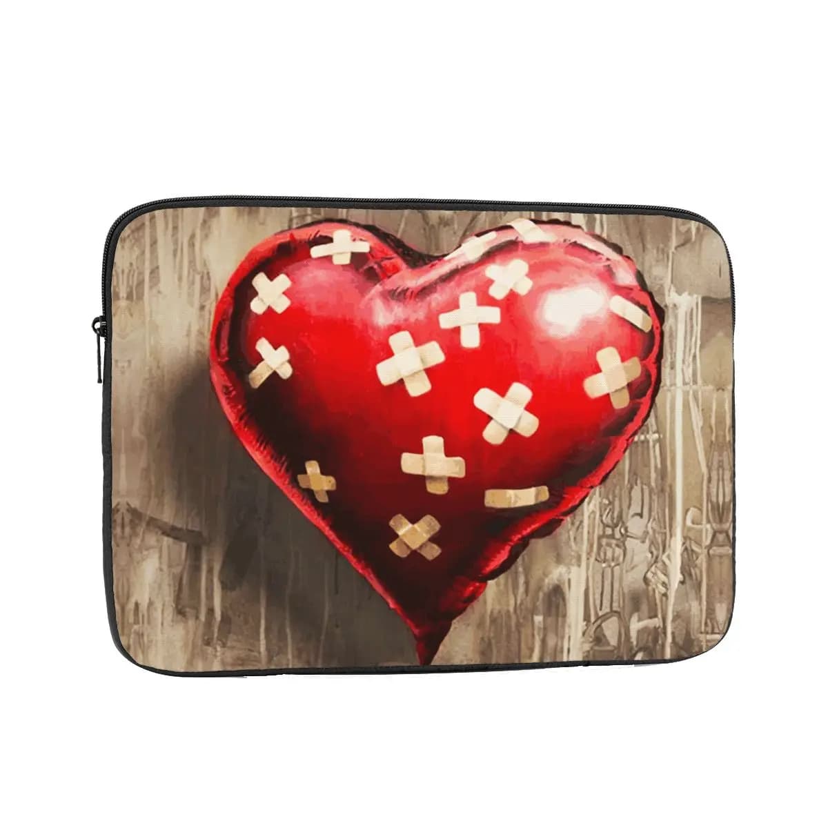 Custodia antiurto 12 13 15 17 pollici Banksy Bandaged Heart Balloon Custodia per laptop Custodia per notebook