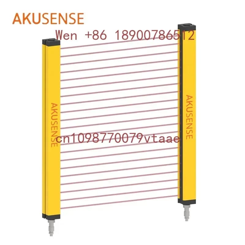 Sensore a Barriera Fotoelettrica AkuSense (Serie BML20) con Passo del Fascio 20mm, Sensore di Sicurezza BML20-T0603NC